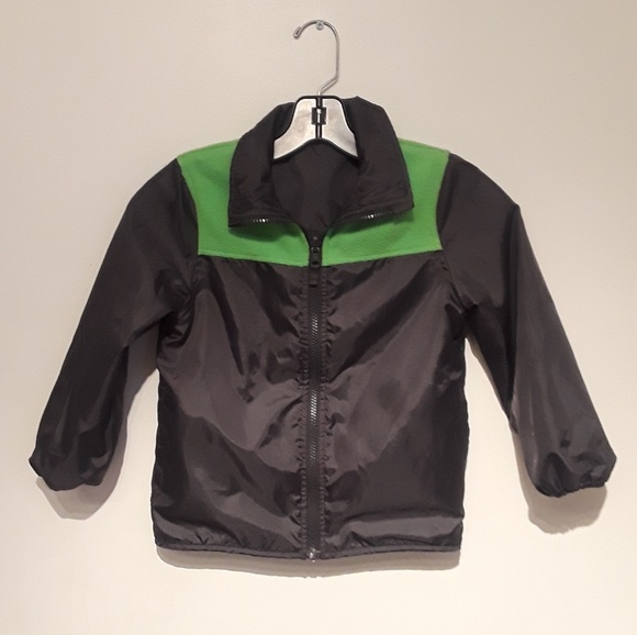 Fleece Reversible Boys Jacket Size 5 / 6 - Picture 4 of 6